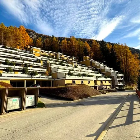 Retro Alpine - Terrace With Mountain View Leukerbad