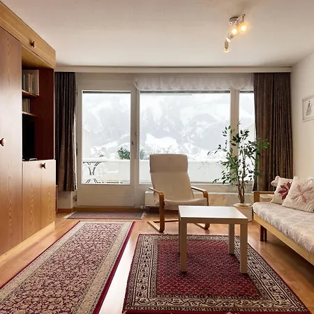 Cozy Alpine In With Mountain View * Leukerbad