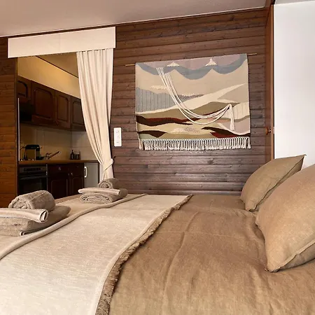 Retro Alpine - Terrace With Mountain View Leukerbad